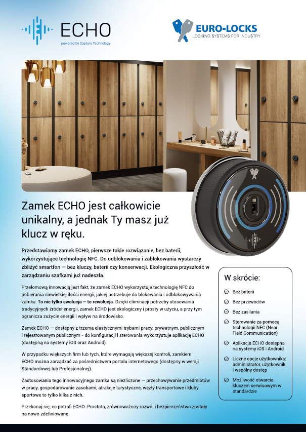Zamek ECHO 3450